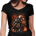 The King of Awesome Women's V-Neck - Adult & Kids T-Shirts, Sweatshirts & Hoodies apparel design preview 1