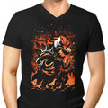 The King of Awesome Men's V-Neck - Adult & Kids T-Shirts, Sweatshirts & Hoodies apparel design preview 1