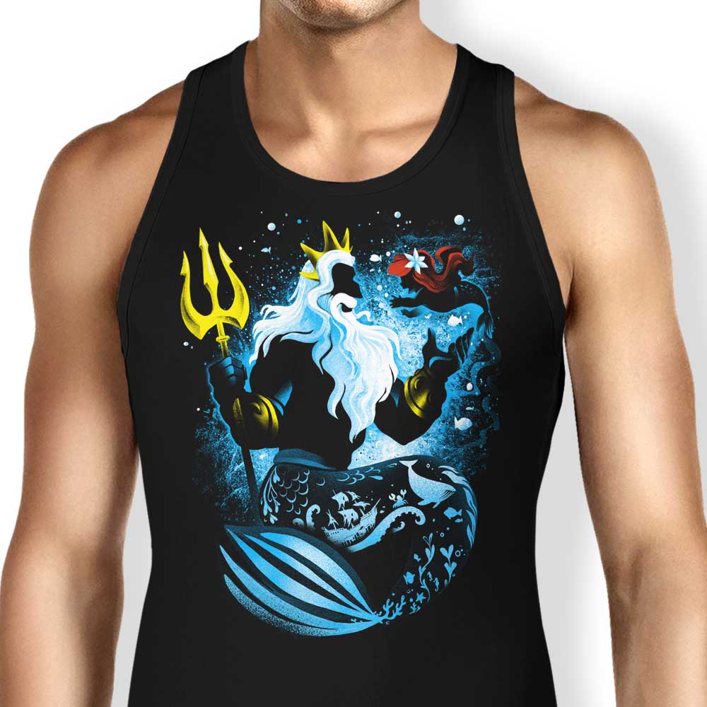 The King of Sea Tank Top - Adult & Kids T-Shirts, Sweatshirts & Hoodies apparel design preview 1