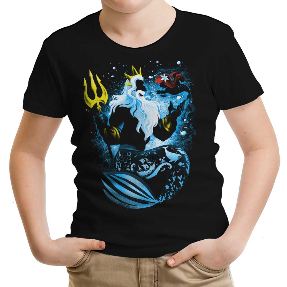 The King of Sea Youth Apparel - Adult & Kids T-Shirts, Sweatshirts & Hoodies apparel design preview 1