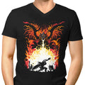 The King of Skies Men's V-Neck - Adult & Kids T-Shirts, Sweatshirts & Hoodies apparel design preview 1
