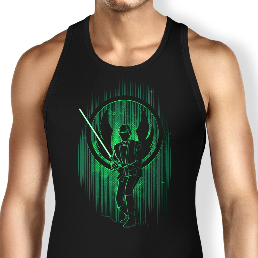 The Knight's Shadow Tank Top - Adult & Kids T-Shirts, Sweatshirts & Hoodies apparel design preview 1
