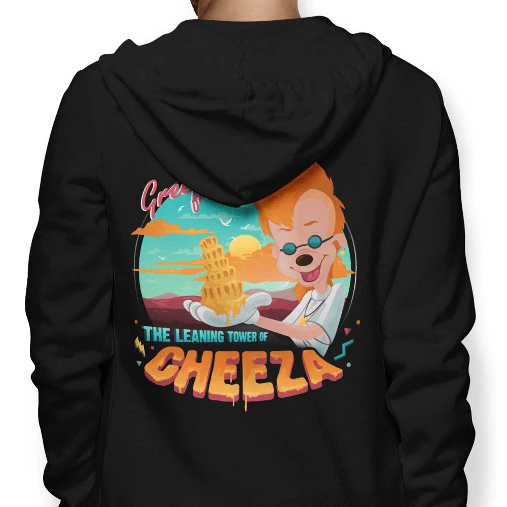 The Leaning Tower of Cheeza - Adult & Kids T-Shirts, Sweatshirts & Hoodies apparel design preview 1