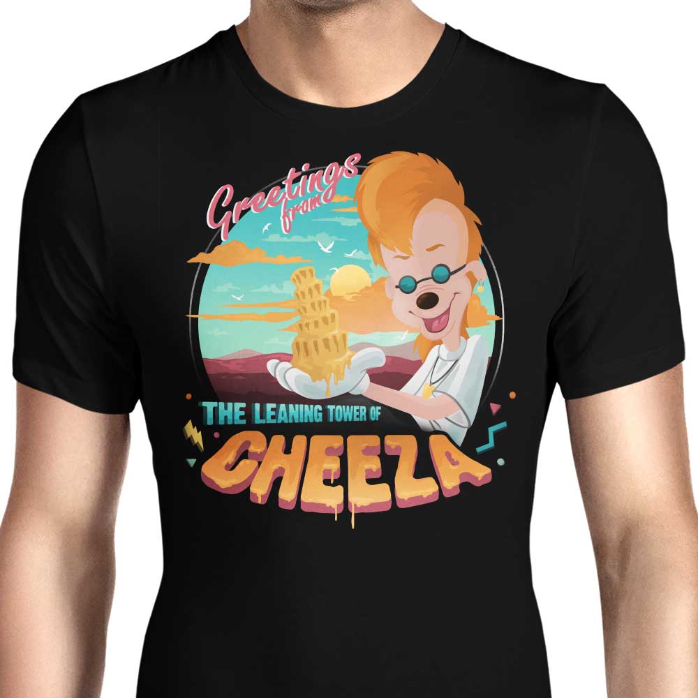 The Leaning Tower of Cheeza Men's Apparel - Adult & Kids T-Shirts, Sweatshirts & Hoodies apparel design preview 1