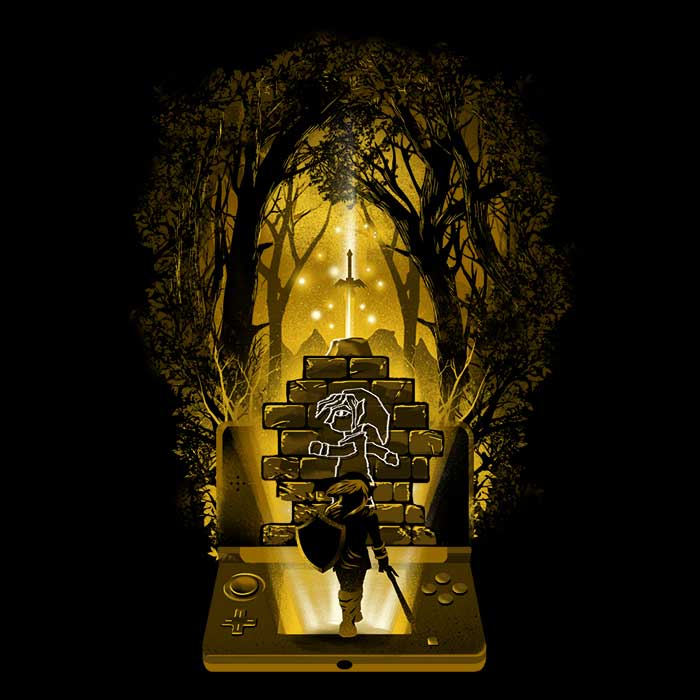 The Legend Between Worlds - Adult & Kids T-Shirts, Sweatshirts & Hoodies apparel design preview 2