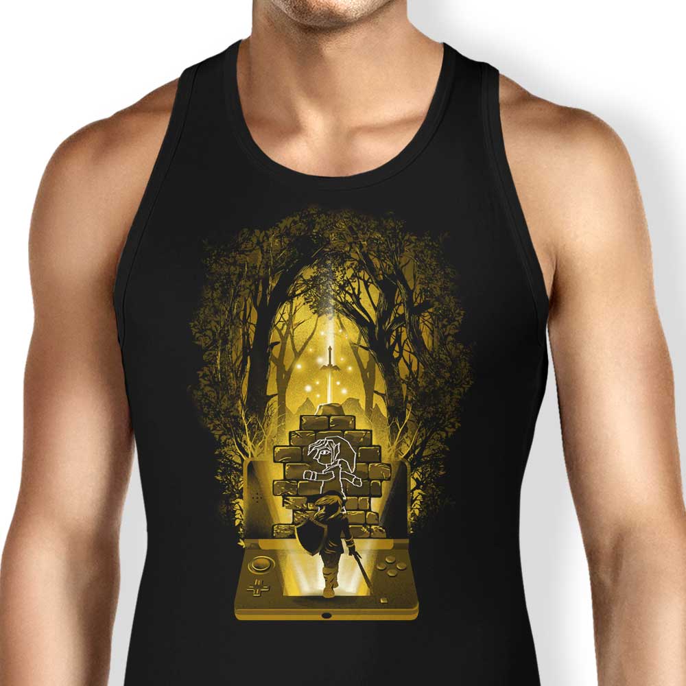 The Legend Between Worlds Tank Top - Adult & Kids T-Shirts, Sweatshirts & Hoodies apparel design preview 1