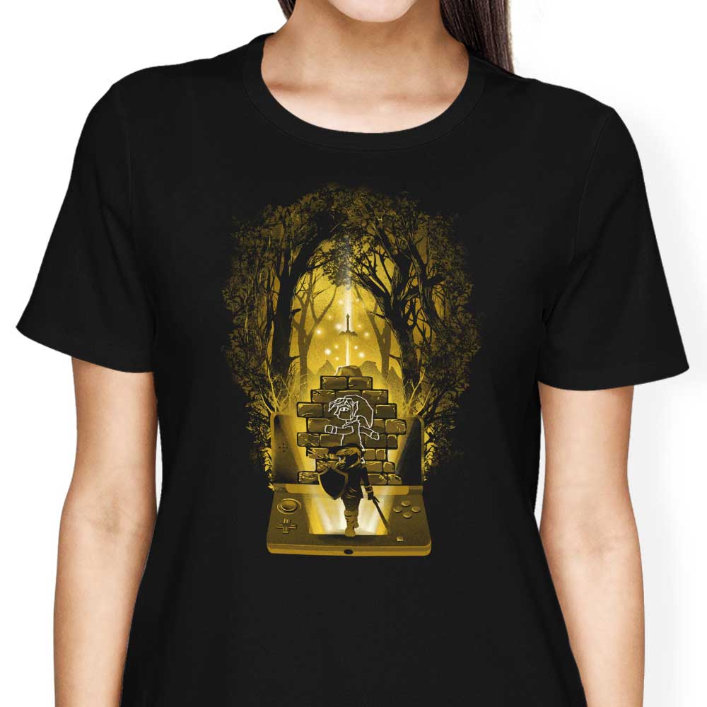 The Legend Between Worlds Women's Apparel - Adult & Kids T-Shirts, Sweatshirts & Hoodies apparel design preview 2
