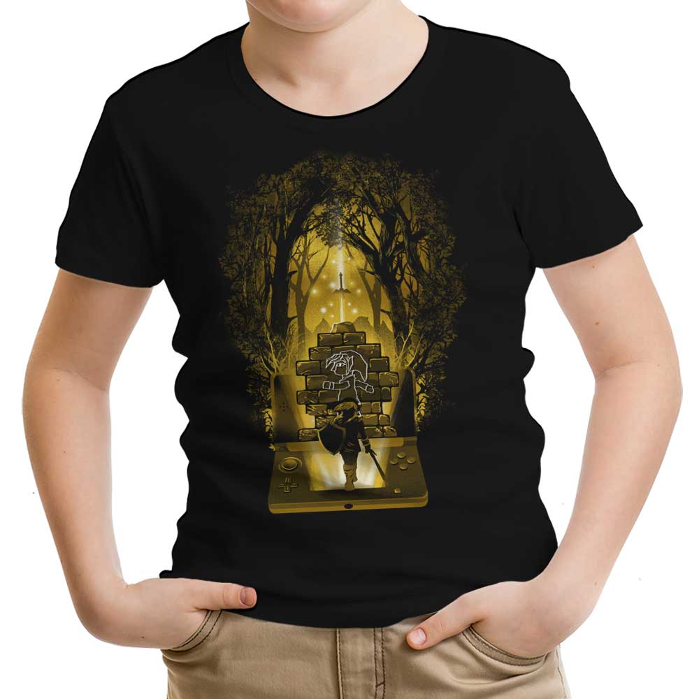 The Legend Between Worlds Youth Apparel - Adult & Kids T-Shirts, Sweatshirts & Hoodies apparel design preview 1