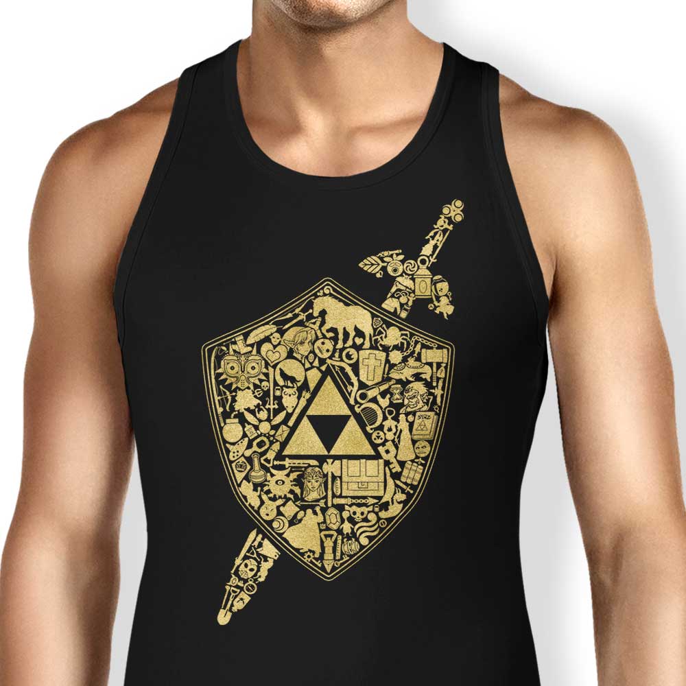 The Legend Continues Tank Top - Adult & Kids T-Shirts, Sweatshirts & Hoodies apparel design preview 1
