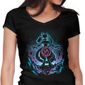 The Legend is Back Women's V-Neck - Adult & Kids T-Shirts, Sweatshirts & Hoodies apparel design preview 1