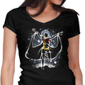 The Lightning Storm Women's V-Neck - Adult & Kids T-Shirts, Sweatshirts & Hoodies apparel design preview 1