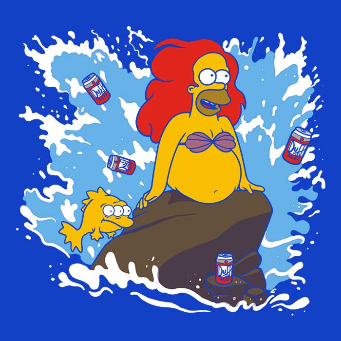 The Little Beerman Men's Apparel - Adult & Kids T-Shirts, Sweatshirts & Hoodies apparel design preview 2