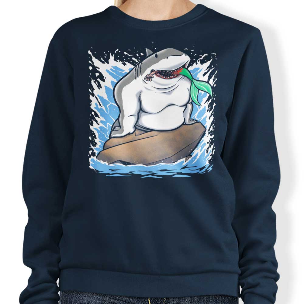 The Little Shark - Adult & Kids T-Shirts, Sweatshirts & Hoodies apparel design preview 1
