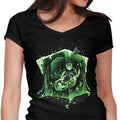The Living Trap Women's V-Neck - Adult & Kids T-Shirts, Sweatshirts & Hoodies apparel design preview 1