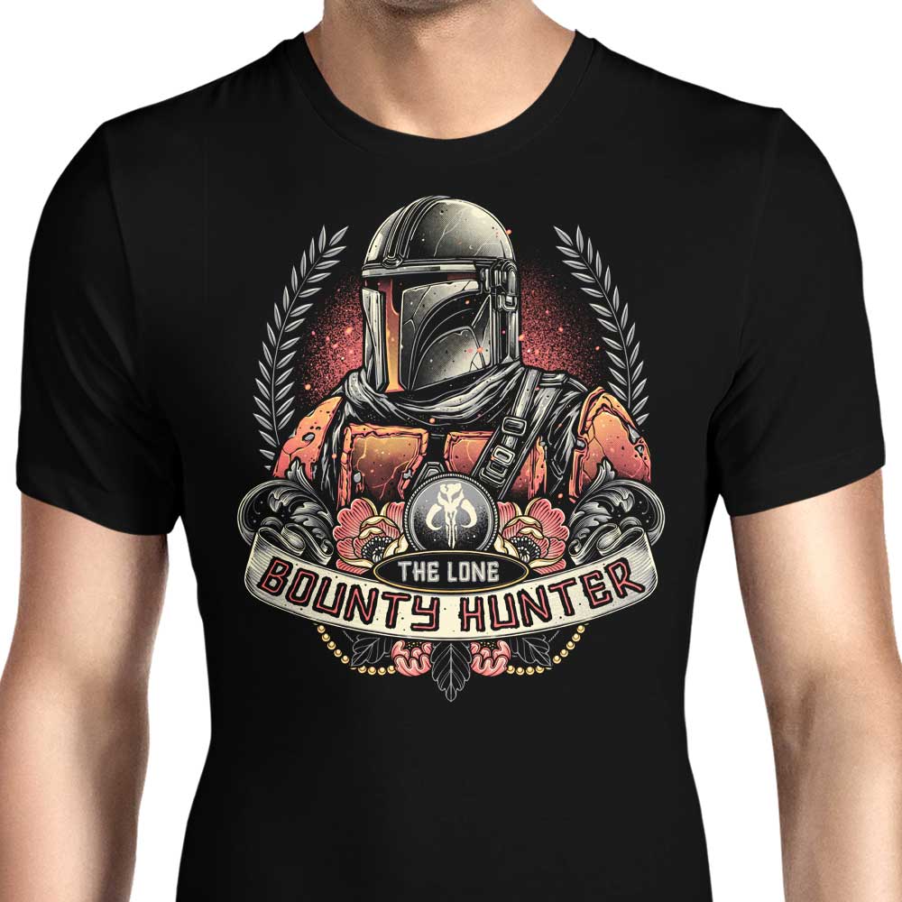 The Lone Bounty Hunter Men's Apparel - Adult & Kids T-Shirts, Sweatshirts & Hoodies apparel design preview 1