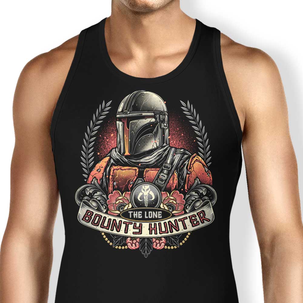 The Lone Bounty Hunter Tank Top - Adult & Kids T-Shirts, Sweatshirts & Hoodies apparel design preview 1