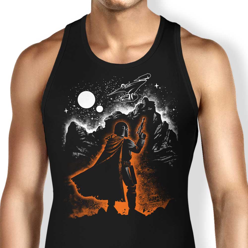 The Lone Hunter Tank Top - Adult & Kids T-Shirts, Sweatshirts & Hoodies apparel design preview 1