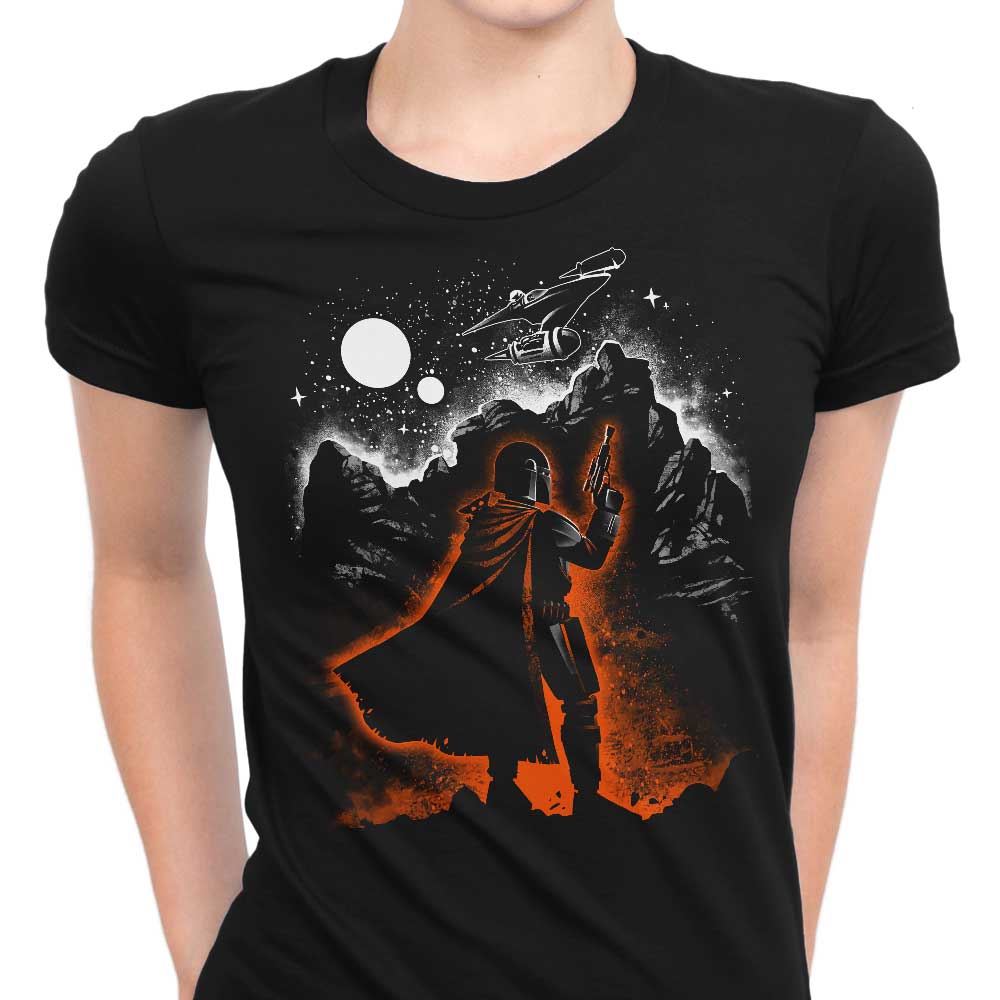 The Lone Hunter Women's Apparel - Adult & Kids T-Shirts, Sweatshirts & Hoodies apparel design preview 1