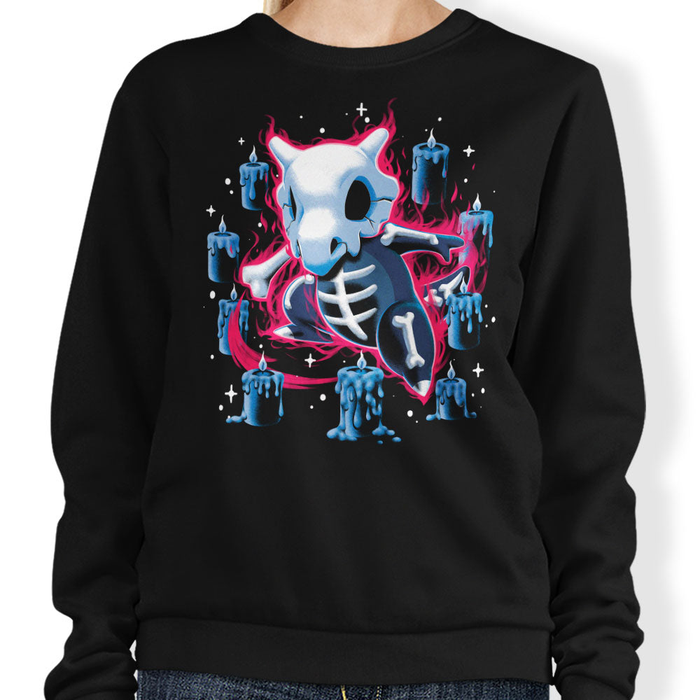 The Lonely Skeleton - Adult & Kids T-Shirts, Sweatshirts & Hoodies apparel design preview 1