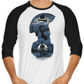 The Long Way Home 3/4 Sleeve Raglan - Adult & Kids T-Shirts, Sweatshirts & Hoodies apparel design preview 1