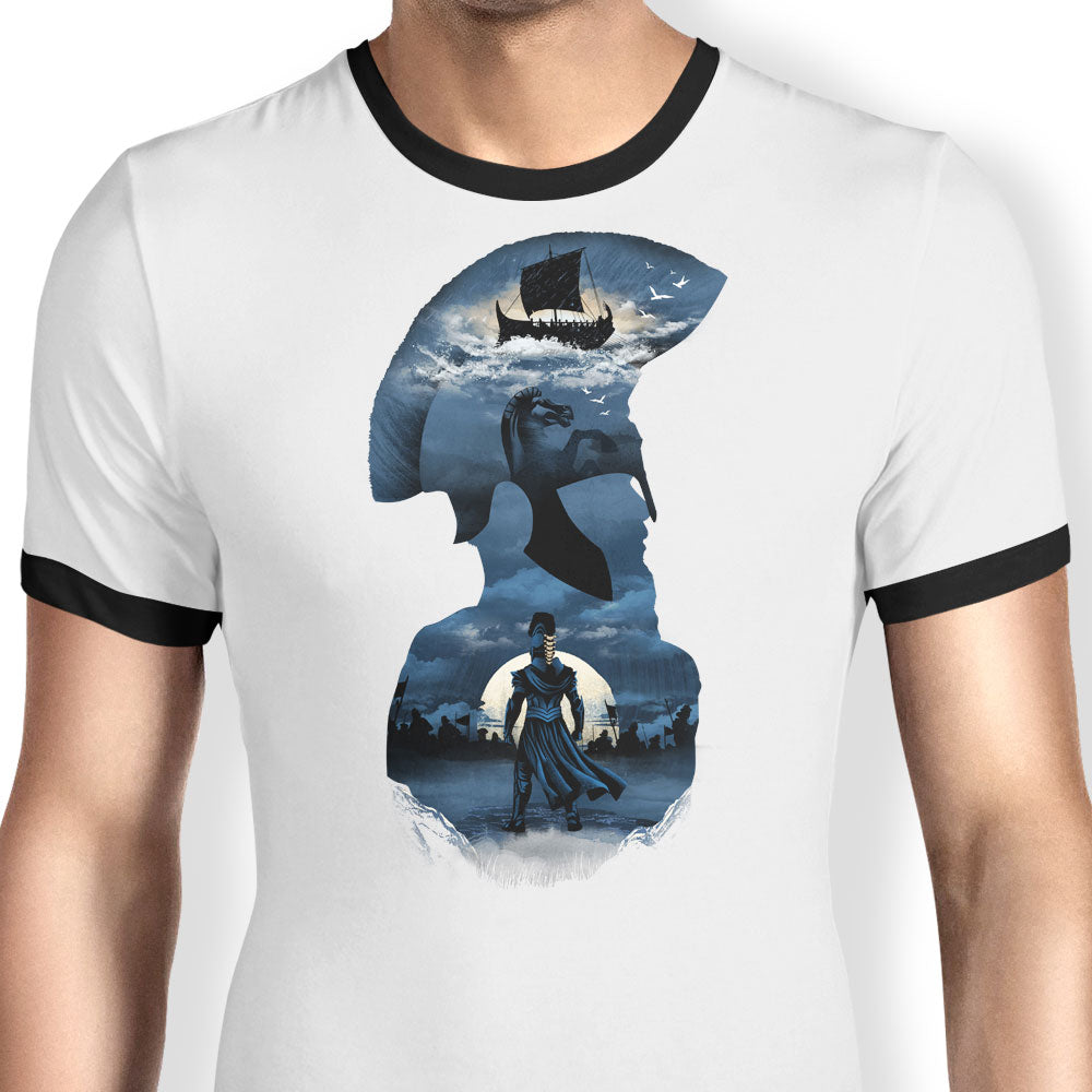 The Long Way Home Ringer - Adult & Kids T-Shirts, Sweatshirts & Hoodies apparel design preview 1