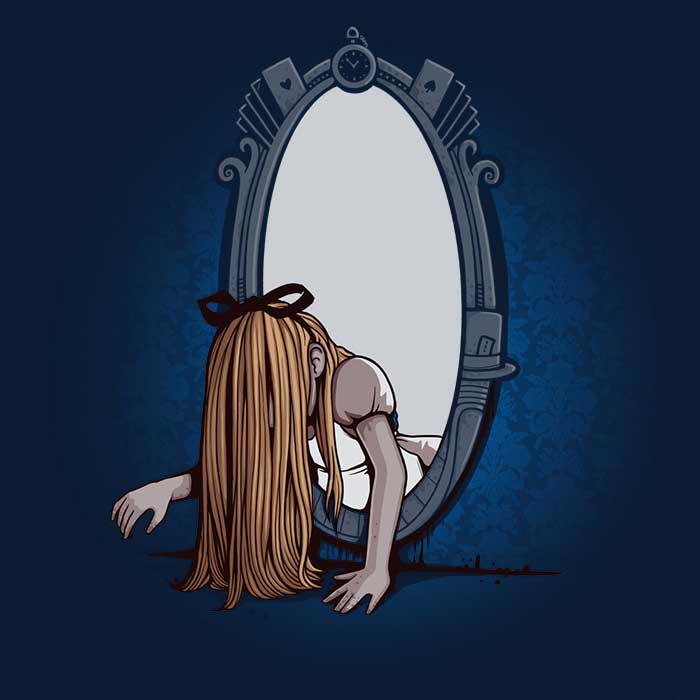 The Looking Glass Men's Apparel - Adult & Kids T-Shirts, Sweatshirts & Hoodies apparel design preview 2