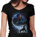The Lord of Destruction Women's V-Neck - Adult & Kids T-Shirts, Sweatshirts & Hoodies apparel design preview 1