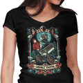 The Lovable Visitor Women's V-Neck - Adult & Kids T-Shirts, Sweatshirts & Hoodies apparel design preview 1