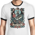The Lovable Visitor Ringer - Adult & Kids T-Shirts, Sweatshirts & Hoodies apparel design preview 1