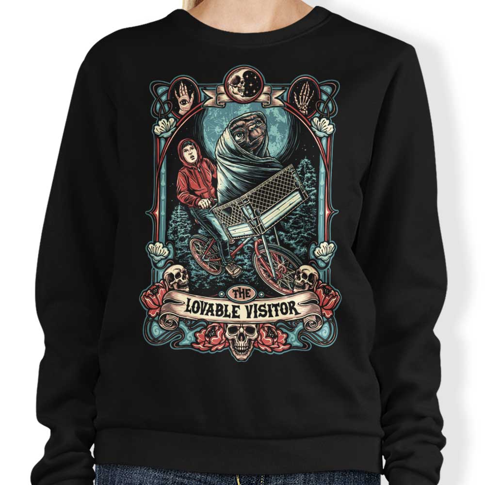 The Lovable Visitor - Adult & Kids T-Shirts, Sweatshirts & Hoodies apparel design preview 1