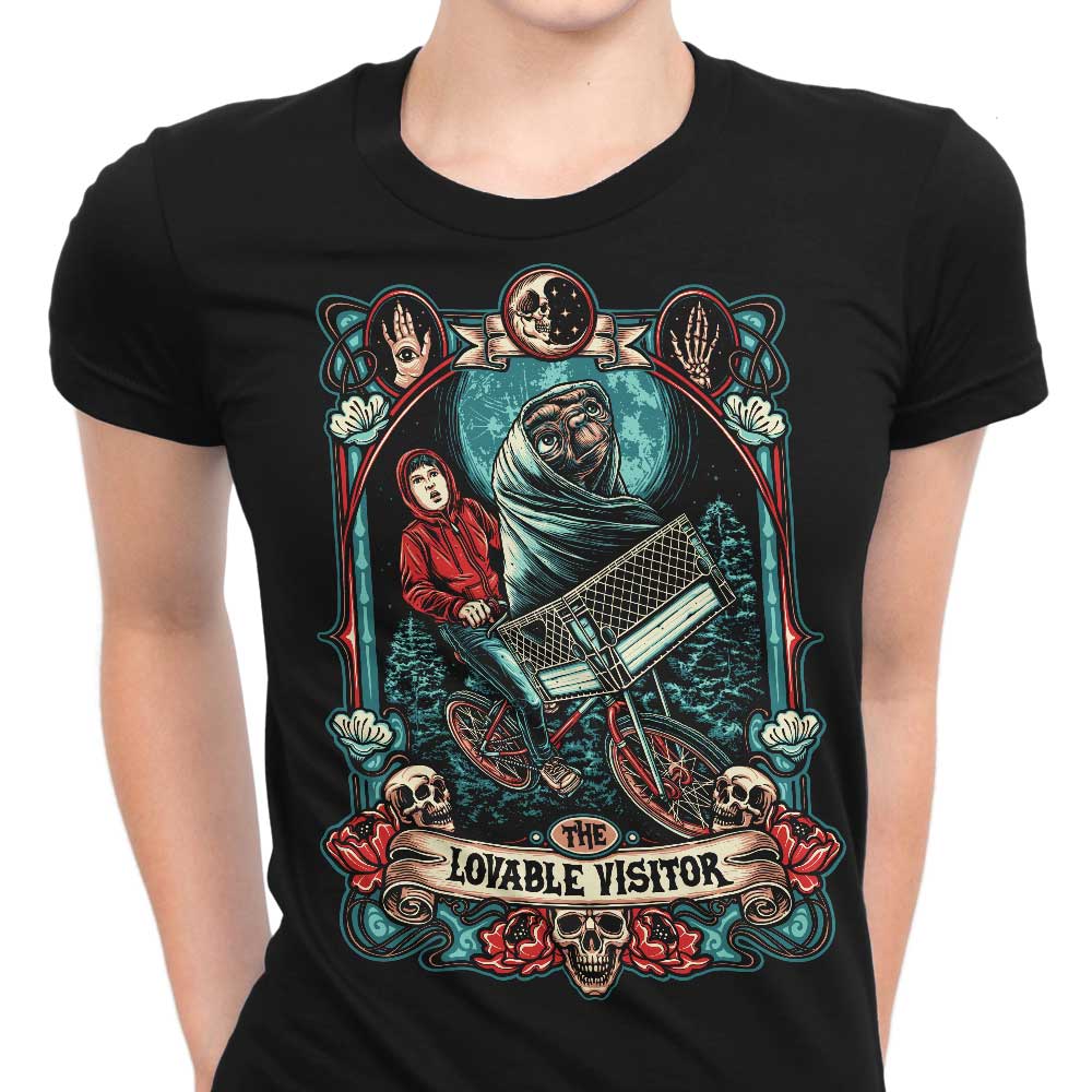 The Lovable Visitor Women's Apparel - Adult & Kids T-Shirts, Sweatshirts & Hoodies apparel design preview 1