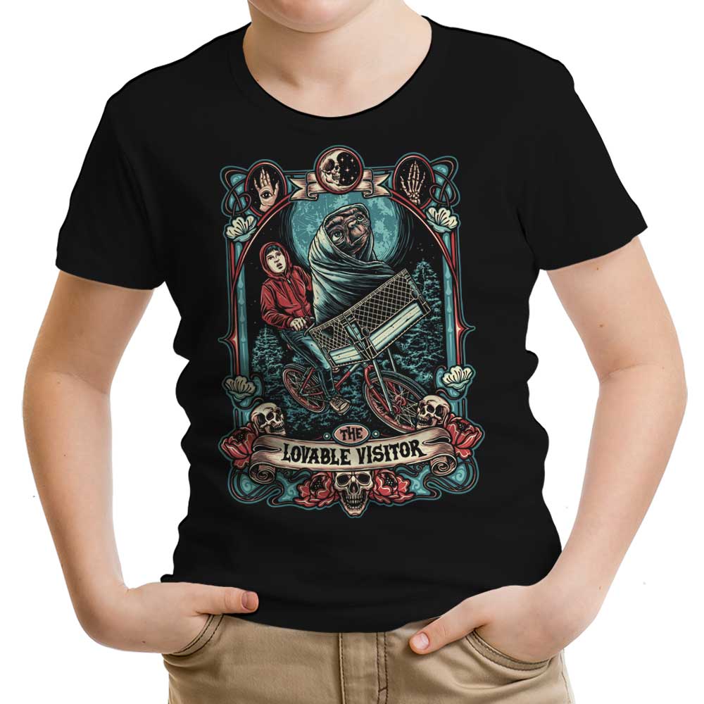The Lovable Visitor Youth Apparel - Adult & Kids T-Shirts, Sweatshirts & Hoodies apparel design preview 1