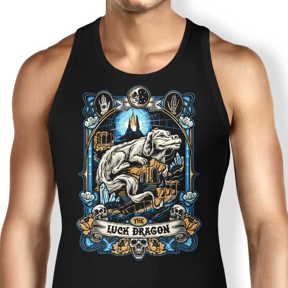 The Luck Dragon Tank Top - Adult & Kids T-Shirts, Sweatshirts & Hoodies apparel design preview 1