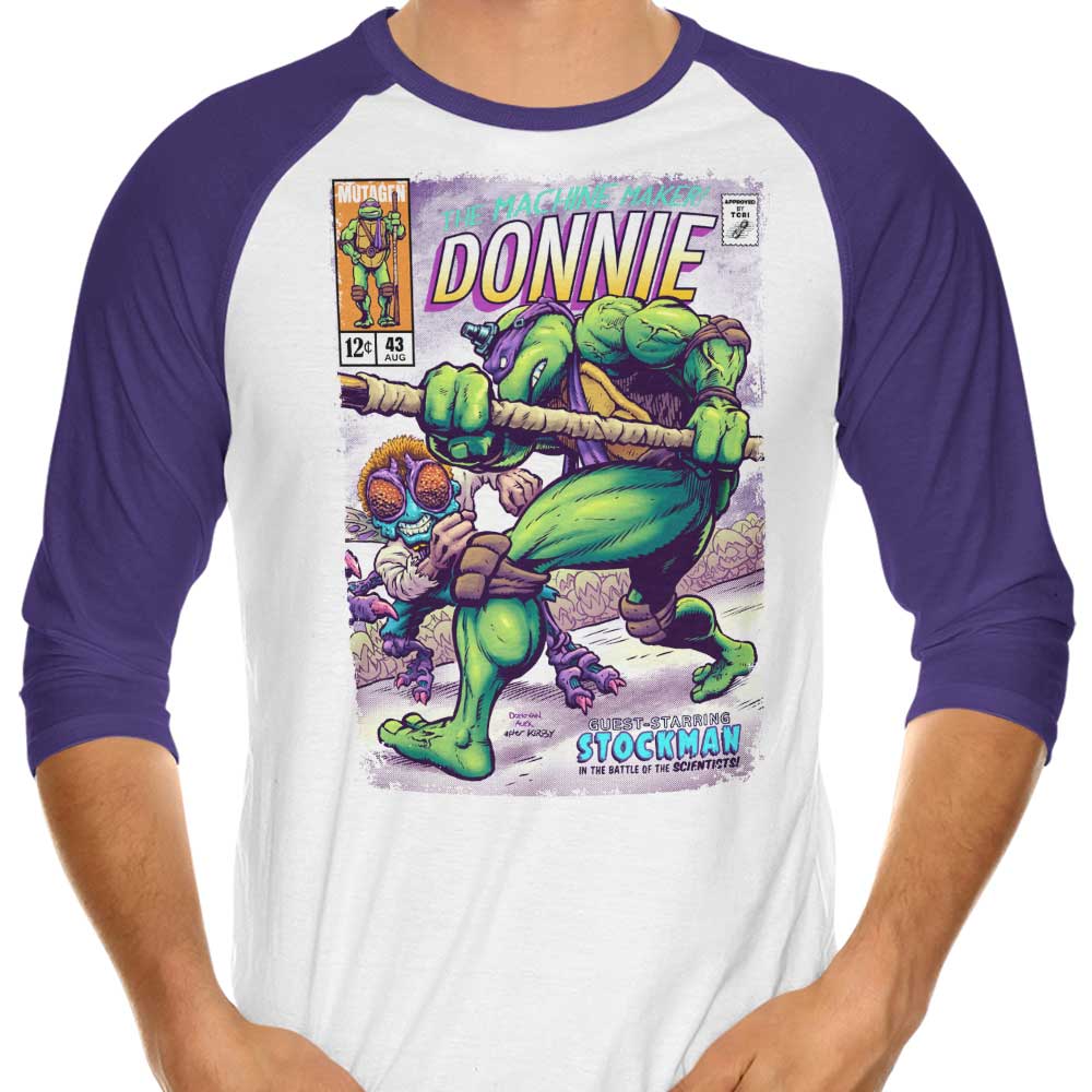 The Machine Maker 3/4 Sleeve Raglan - Adult & Kids T-Shirts, Sweatshirts & Hoodies apparel design preview 1