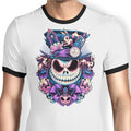 The Mad Skellington Ringer - Adult & Kids T-Shirts, Sweatshirts & Hoodies apparel design preview 1