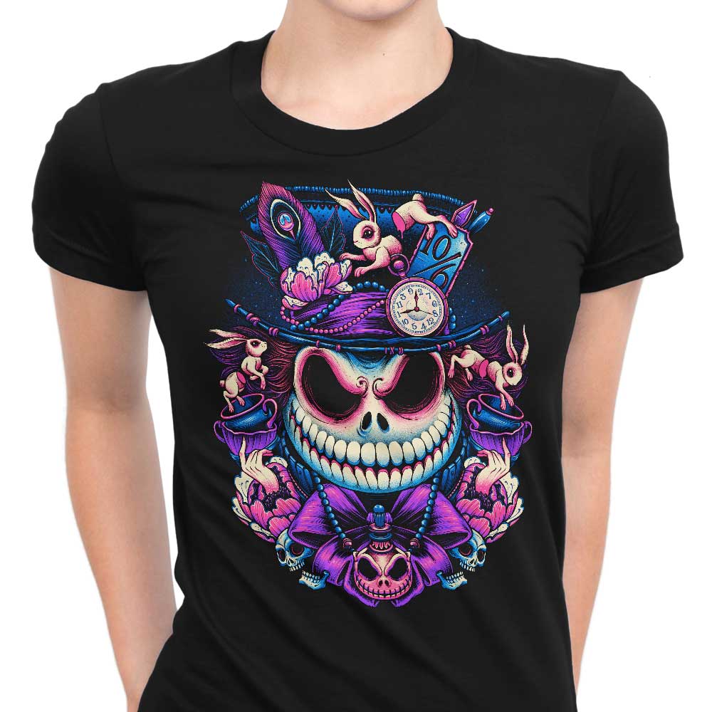 The Mad Skellington Women's Apparel - Adult & Kids T-Shirts, Sweatshirts & Hoodies apparel design preview 1
