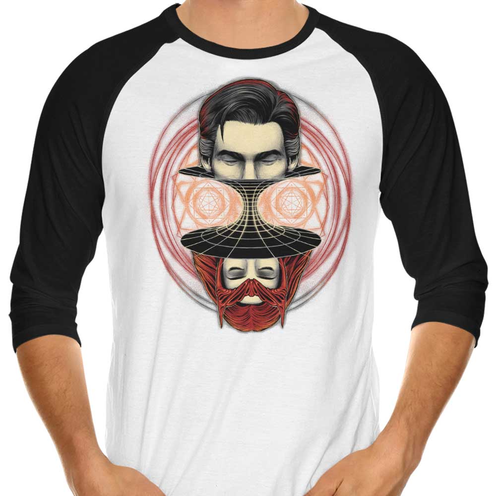 The Madness Equation 3/4 Sleeve Raglan - Adult & Kids T-Shirts, Sweatshirts & Hoodies apparel design preview 1