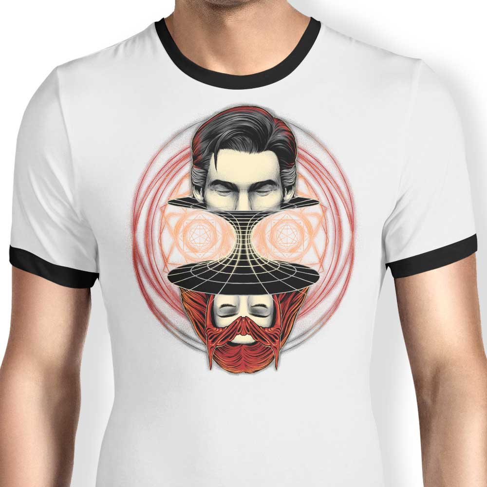The Madness Equation Ringer - Adult & Kids T-Shirts, Sweatshirts & Hoodies apparel design preview 1
