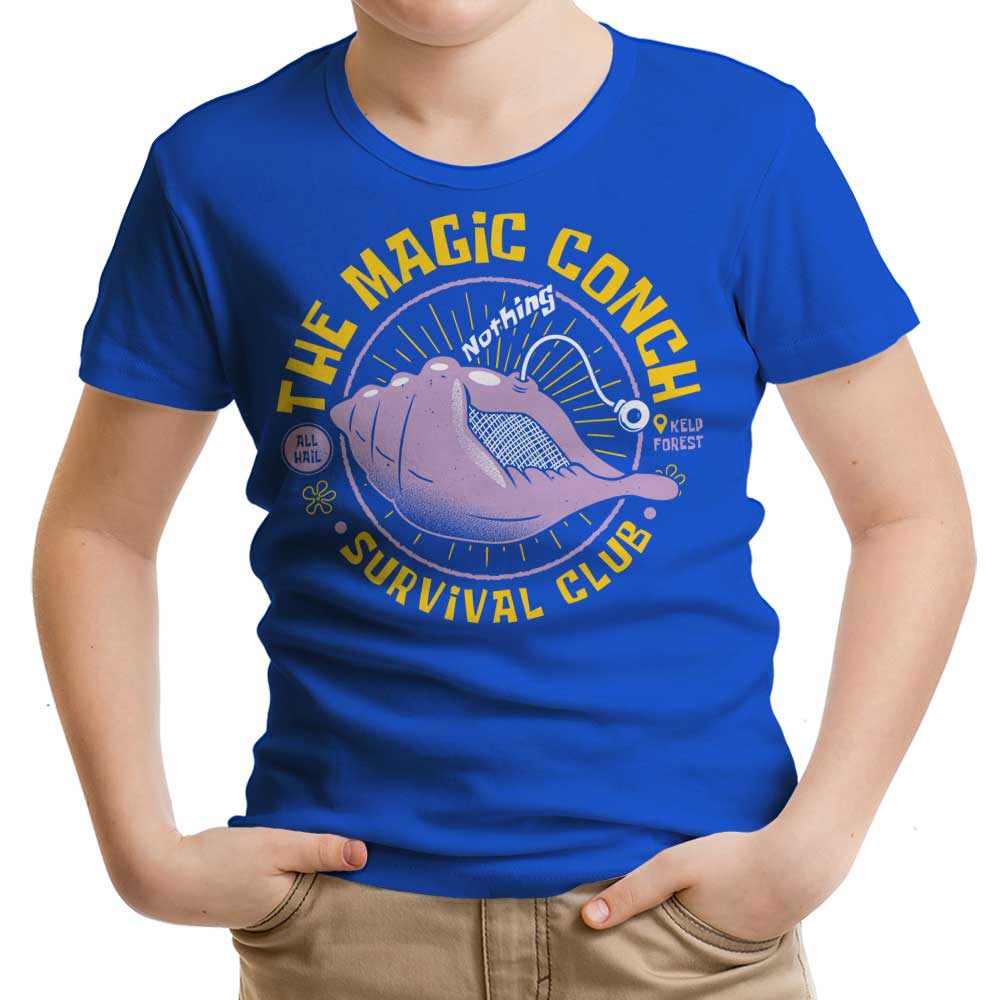 The Magic Conch Youth Apparel - Adult & Kids T-Shirts, Sweatshirts & Hoodies apparel design preview 1