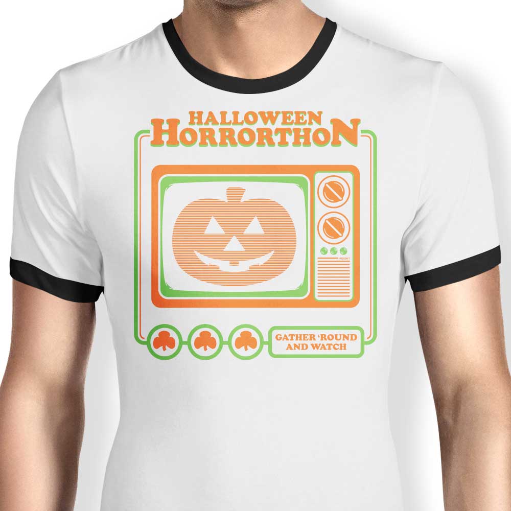 The Magic Pumpkin Ringer - Adult & Kids T-Shirts, Sweatshirts & Hoodies apparel design preview 1