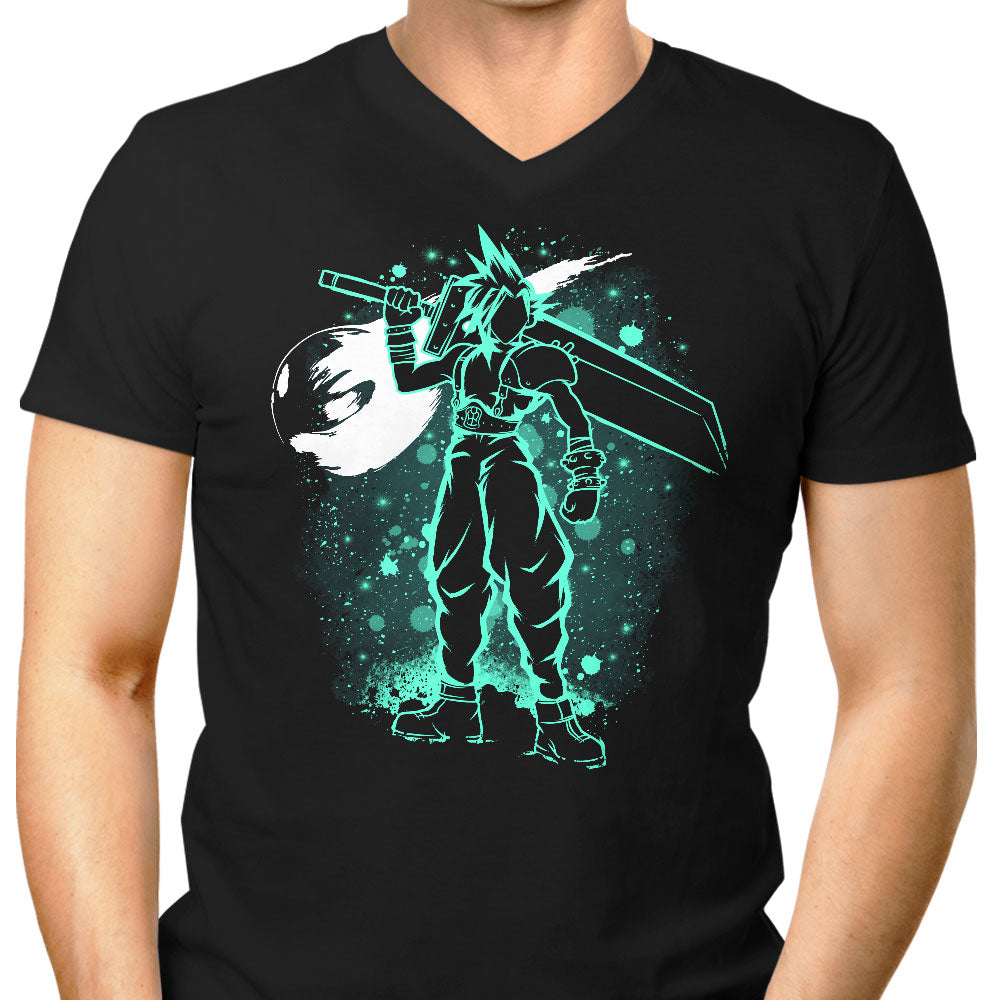 The Mako Ex-Soldier Men's V-Neck - Adult & Kids T-Shirts, Sweatshirts & Hoodies apparel design preview 1