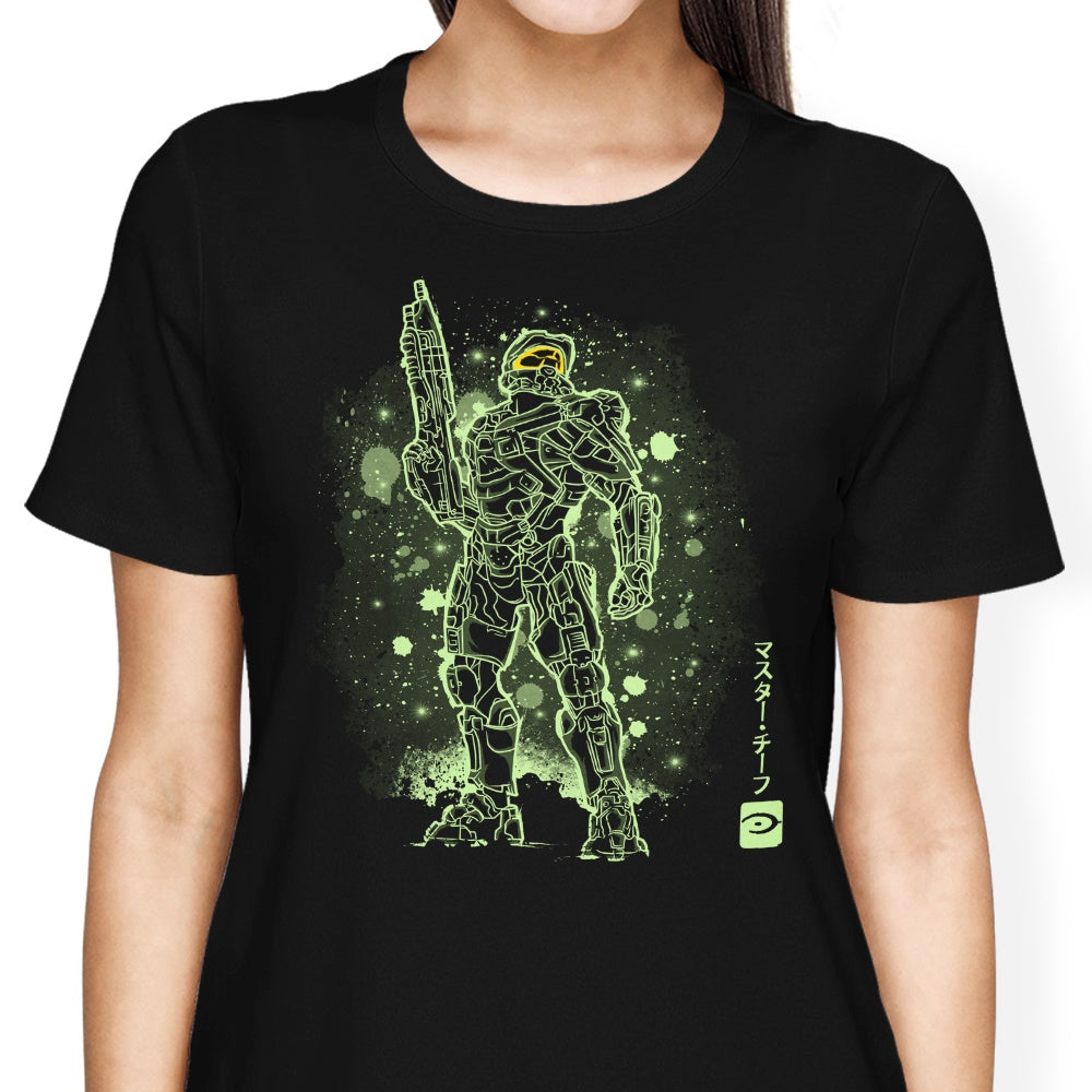 The Master Chief Women's Apparel - Adult & Kids T-Shirts, Sweatshirts & Hoodies apparel design preview 2