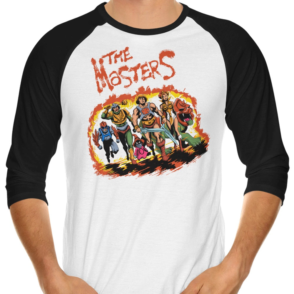 The Masters 3/4 Sleeve Raglan - Adult & Kids T-Shirts, Sweatshirts & Hoodies apparel design preview 1