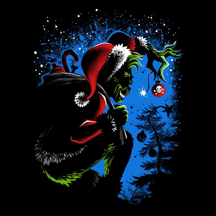 The Mean One Tank Top - Adult & Kids T-Shirts, Sweatshirts & Hoodies apparel design preview 2