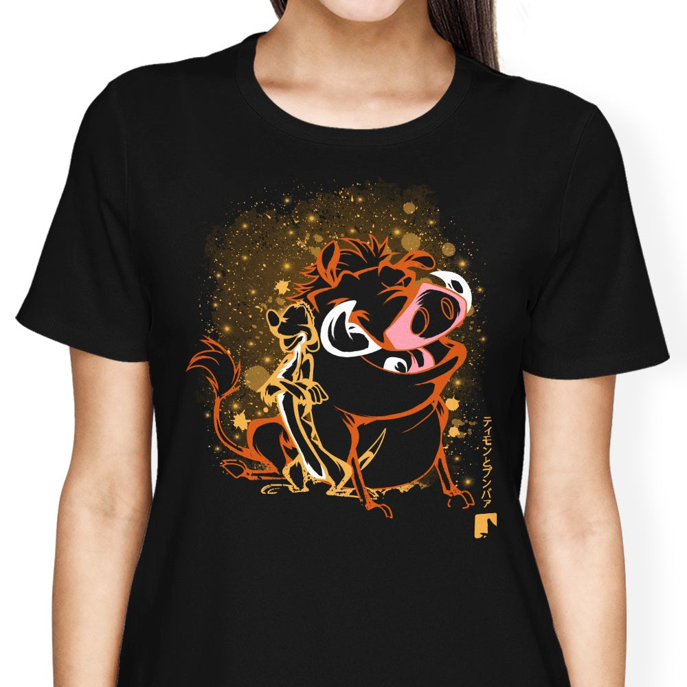 The Meerkat and Warthog Women's Apparel - Adult & Kids T-Shirts, Sweatshirts & Hoodies apparel design preview 2