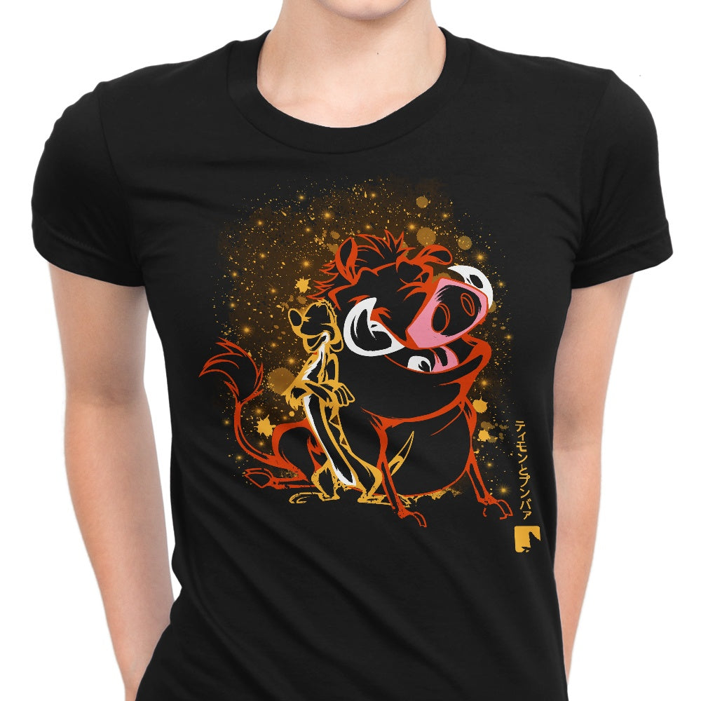 The Meerkat and Warthog Women's Apparel - Adult & Kids T-Shirts, Sweatshirts & Hoodies apparel design preview 1