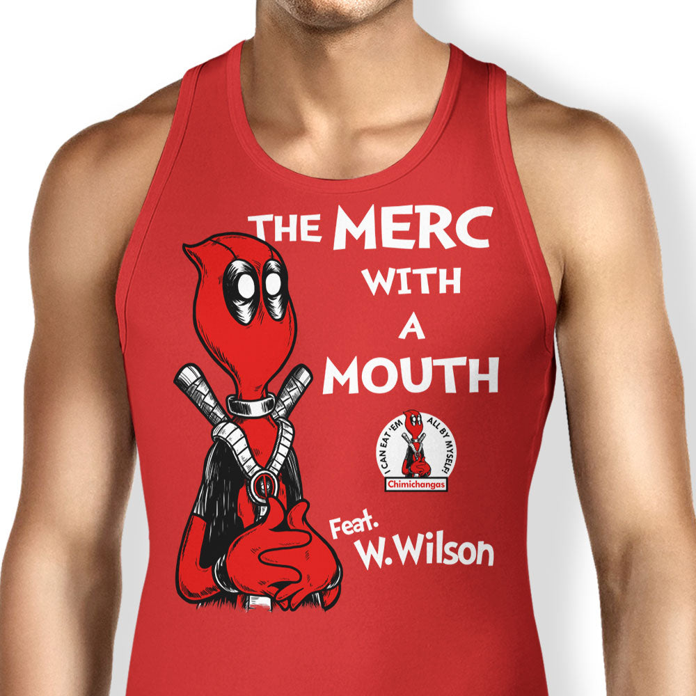 The Merc with a Mouth Tank Top - Adult & Kids T-Shirts, Sweatshirts & Hoodies apparel design preview 1