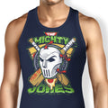 The Mighty Jones Tank Top - Adult & Kids T-Shirts, Sweatshirts & Hoodies apparel design preview 1