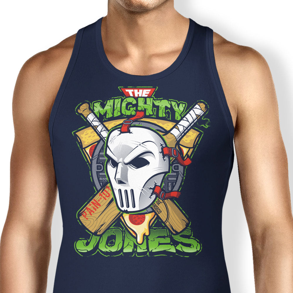 The Mighty Jones Tank Top - Adult & Kids T-Shirts, Sweatshirts & Hoodies apparel design preview 1