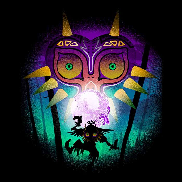 The Moon and Mask Men's Apparel - Adult & Kids T-Shirts, Sweatshirts & Hoodies apparel design preview 2